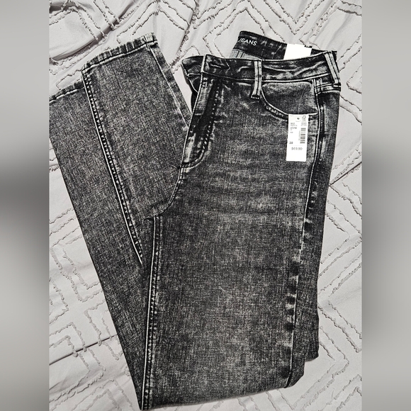 Grey skinny high rise jeans - Picture 1 of 4